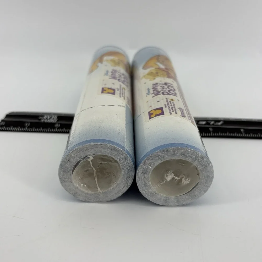 Disney Winnie The Pooh Pre-pasted Wallpaper Border 5 Yard Each 2 Rolls Imperial